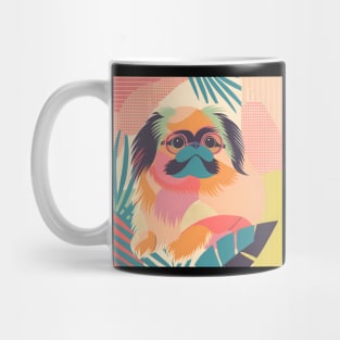 Pekingese in 80's Mug